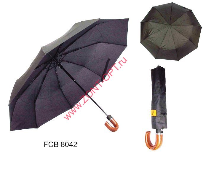 Мужской зонт Frei Regen арт. FCPB8245 с ручкой дерево
