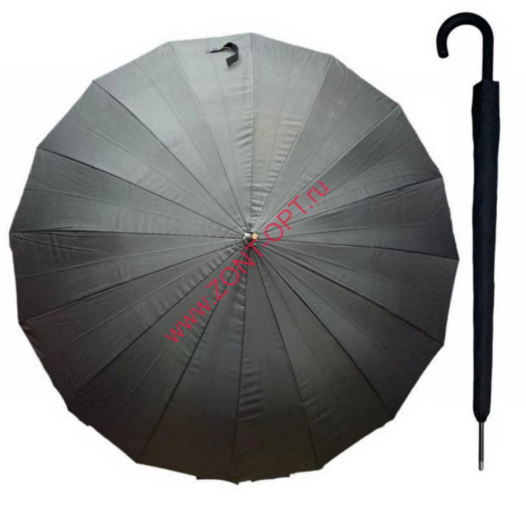 Мужской зонт с большим куполом 24 спицы (313)