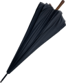 Зонт трость классический с деревянной ручкой art. 431