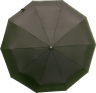 Черный зонт с текстурным куполом под змеиную кожу