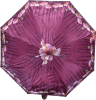Зонт женский с цветами полуавтомат (B536)