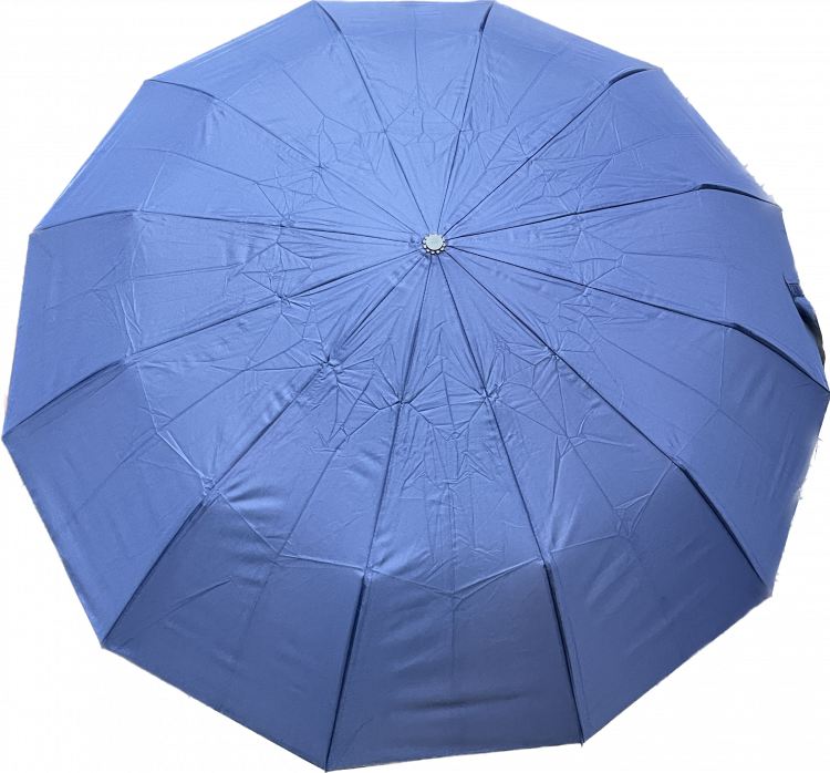 Зонт автомат синий (K12S)