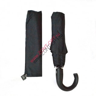 Черный мужской зонт эпонж автомат SCB17076
