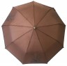 Женский зонт полуавтомат «Однотонный купол с узором К513А»