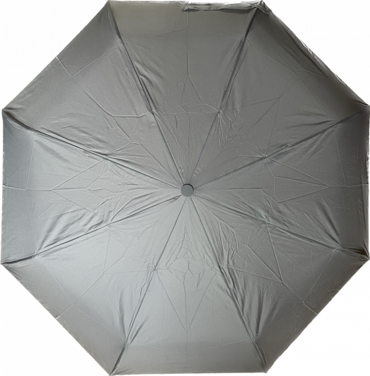 Зонт автомат серый (2403)