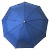 Женский зонт полуавтомат «Однотонный купол с узором К513В»