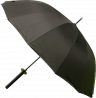  Зонт трость полуавтомат семейный с ручкой "катана" (301)