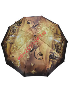 Женский зонт автомат Popular арт. 1267 с изображением города