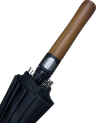 Зонт трость классический с деревянной ручкой Diniya art. 2765