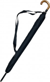 Зонт трость классический с деревянной ручкой art.  Т309