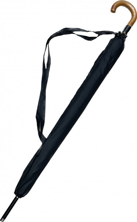 Зонт трость классический с деревянной ручкой art.  Т309
