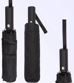 Зонт черный автомат 12 спиц арт. 1285