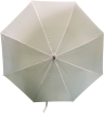 Женский зонт трость белый (108)